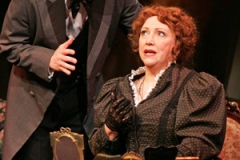 Edwin Cahill and Carolann Page as Robert Lincoln and Mary Todd Lincoln in the 2006 York Theatre production photo by Carol Rosegg