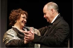 Carolann Page and John Jellison as Mary Todd and Abraham Lincoln in the 2006 York Theatre production photo by Keith Bedford