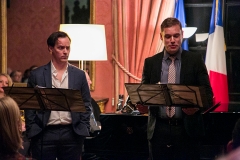 Renoir (Jim Poulos) and Paul Durand Ruel (Tom Rhoads)