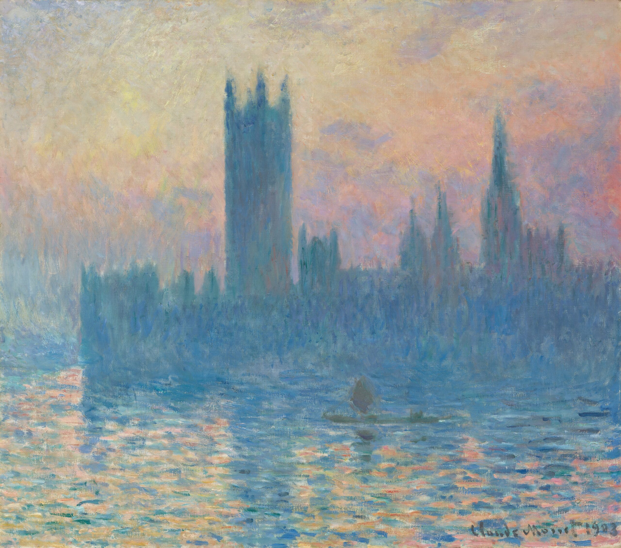 Houses of Parliament by Claude Monet